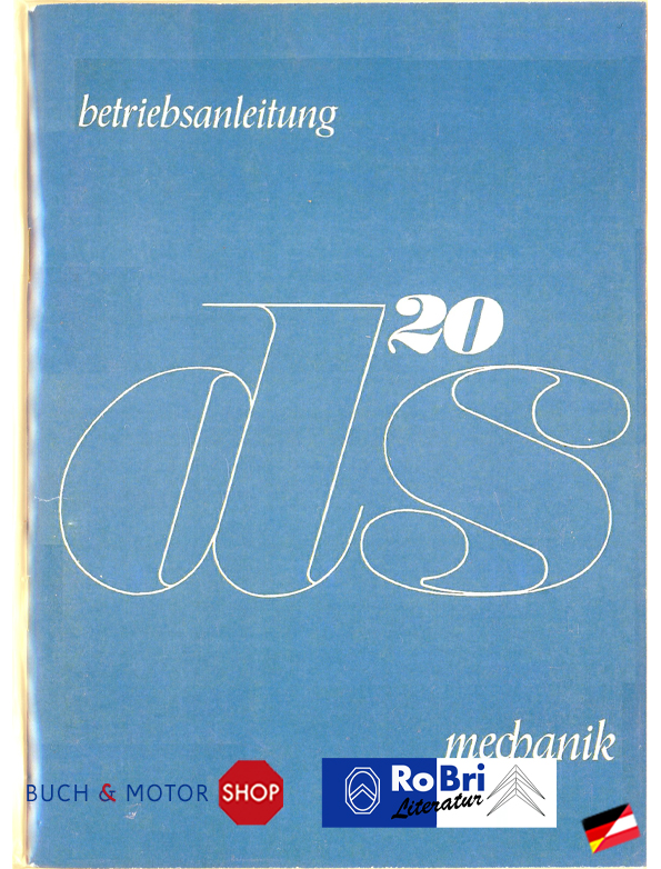 CitroÃ«n D Manual 1968 DS20